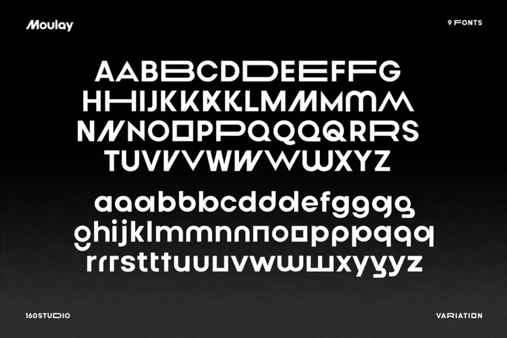 Moulay Free Sans Serif Font Duo